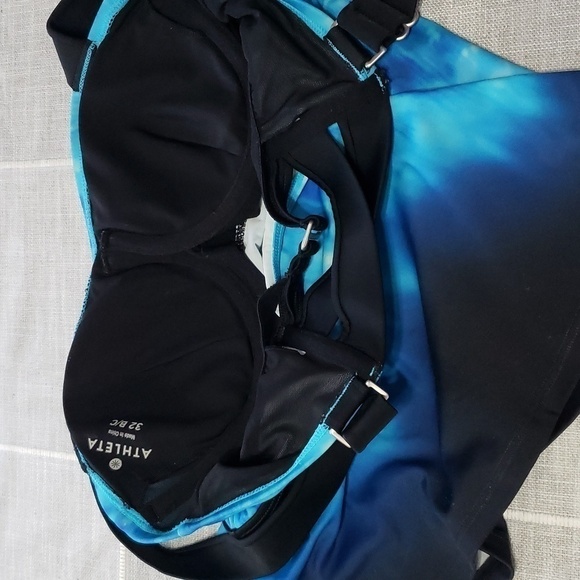 Athleta Bali Pura Blue Tankini, Size 32 B/C - Picture 13 of 13